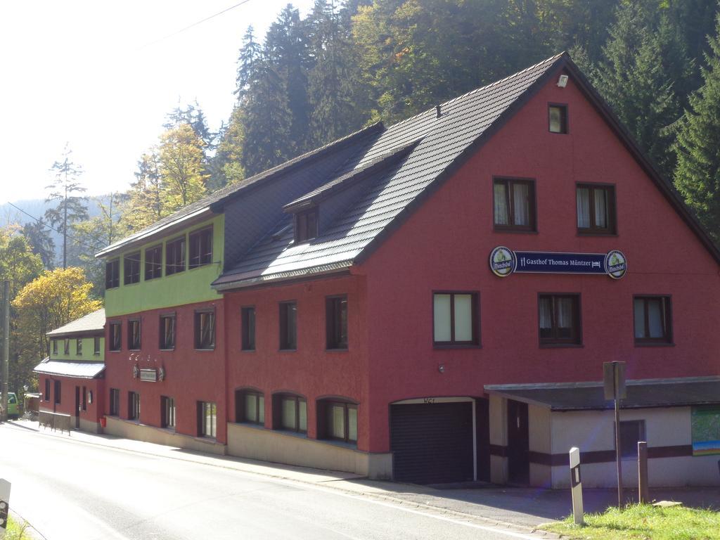 Gasthof Thomas Muentzer Hotel Steinheid Kültér fotó